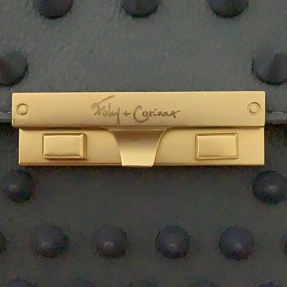 Foley and Corinna Slumber Nights Blogger Bag FC 183037M Blue NWT - Picture 4 of 6